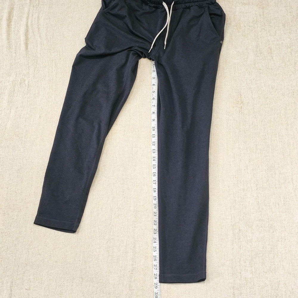 EUC Vuori Ponto Performance Pant Mens Sm Midnight Heather Dreamknit Sweatpants - Picture 4 of 8